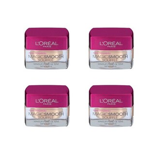 L'Oreal MagicSmooth Souffle True Beige 528 Foundation (Pack of 4)