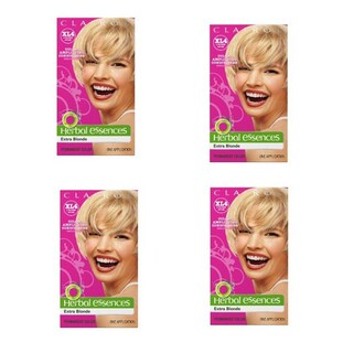Clairol Herbal Essences Extra Blonde A Blonde Affair XL4 Hair Color (Pack of 4)