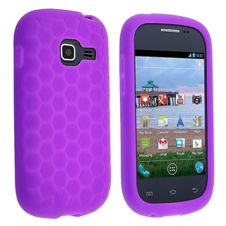 basacc purple silicone skin case for samsung galaxy centura s738c