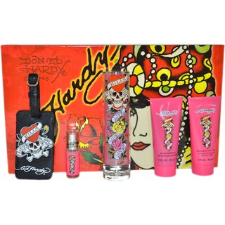 Christian Audigier 'Ed Hardy' Women's 5-piece Fragrance Gift Set