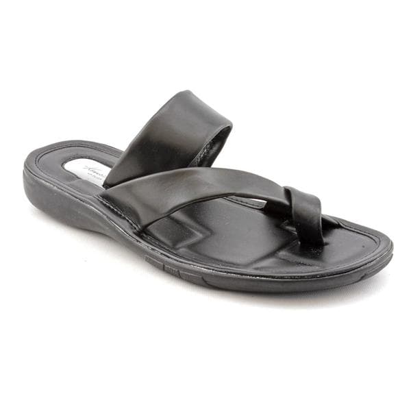Kenneth Cole NY Men's 'Morning Stretch' Leather Sandals (Size 10 ...