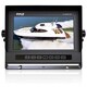 Pyle PLMRM72B 7" Active Matrix TFT LCD Marine Display - Black