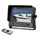 Pyle PLMRM72B 7" Active Matrix TFT LCD Marine Display - Black