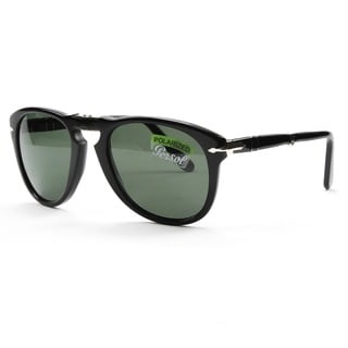 Persol Men's PO0714 Black Polarized Sunglasses