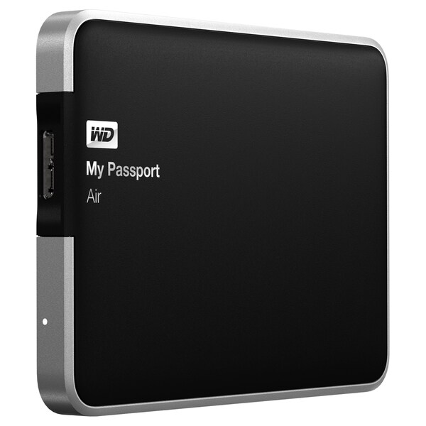 WD My Passport Air 500GB all-metal USB 3.0 Ultra-slim Mac External Po