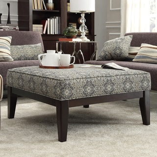 Online Specials  INSPIRE Q Ashland 36-inch Upholstered Cocktail Ottoman