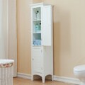 Bayfield White 2-door Linen Tower