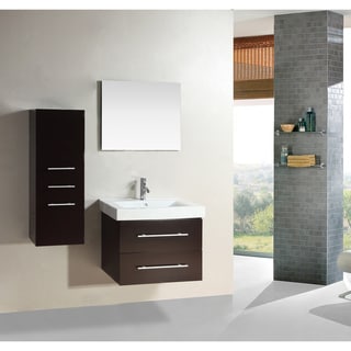 Kokols Wall-mount Floating Bathroom Vanity Set