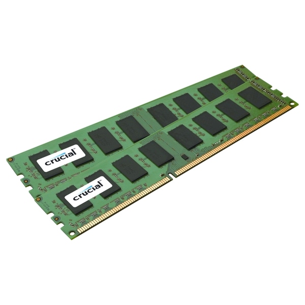Crucial 16GB Kit (8GBx2), 240-pin DIMM, DDR3 PC3-12800 Memory Module