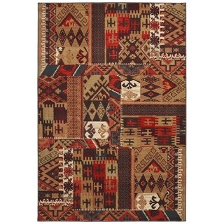 American Rug Craftsmen Madison Louis and Clark Bark Brown Rug (2'1 x 7'10)