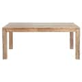 Hamshire 72-inch Distressed Lime Wash Dining Table