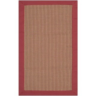 Safavieh Sierra Beige/ Red Rug (1'9 x 2'10)