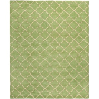 Cheap Safavieh Handmade Moroccan Chatham Green Wool Rug (8'9 x 12')
