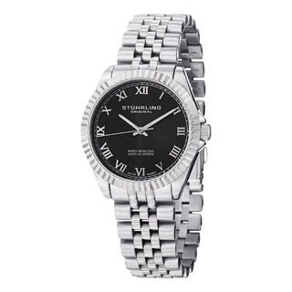 Stuhrling Original Women's Lady Coronet Swiss Quartz Stainless Steel Bracelet Watch