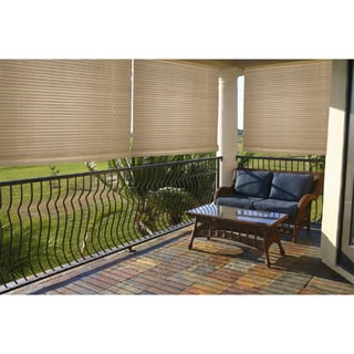 Find Cheap Price Malibu Cream Outdoor/ Indoor Roll-up Shade