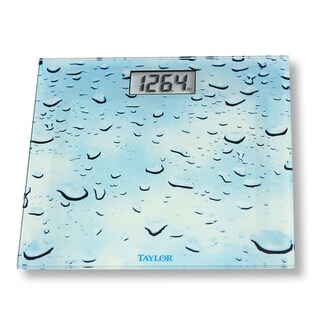 Taylor 'Water Drop' Glass Digital Scale