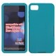 Insten Car Charger/ Micro USB Cable Cord/ Teal Silicone Soft Skin Gel Rubber Phone Case Cover for Blackberry Z10