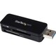 StarTech.com USB 3.0 External Flash Multi Media Memory Card Reader - 