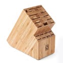 Cook N Home Bamboo Knife Storage Block 19-slot 