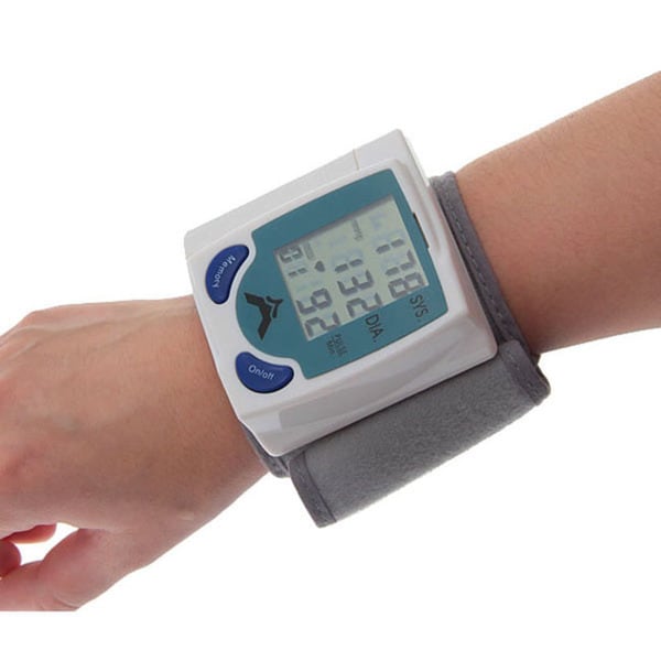LCD Automatic Wrist Blood Pressure Monitor
