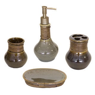 Sherry Kline Caraway 4-piece Bath Accessory Set