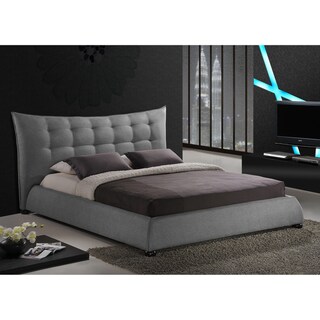 Baxton Studio Felton Dark Brown Queen Modern Platform Bed Bestseller Derese Riwul