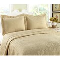Laura Ashley 3-piece Cotton Quilt Set