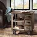 Renate CIRQUE Accent Table on Wheels