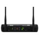 Pyle PDWM3400 Microphone System with 2 Body-Pack Transmitters, Headset, Lavalier Microphones with Selectable Frequencies