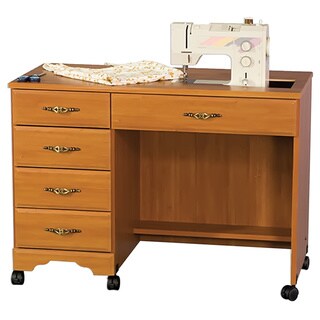 Sewing Rite Model 3200 Limited Space Manual Lift Maple Sewing Desk