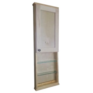 For sale Shaker Series 42-inch Natural Finish 3.5-inch Deep Inside Open Shelf On The Wall Cabinet