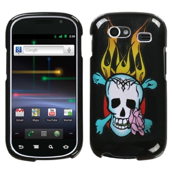 BasAcc Skull Fire Protector Case for Samsung Nexus S/ S 4G