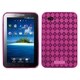 INSTEN Hot Pink Argyle Candy Skin Tablet Case Cover for Samsung Galaxy Tab P1000