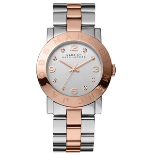 Marc Jacobs Women's 'Amy' Crystal-accented Watch