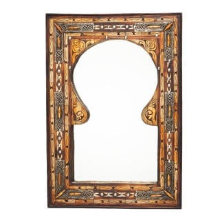 Great Prices Keyhole Arch Inlaid Moroccan Mirror (Morocco)