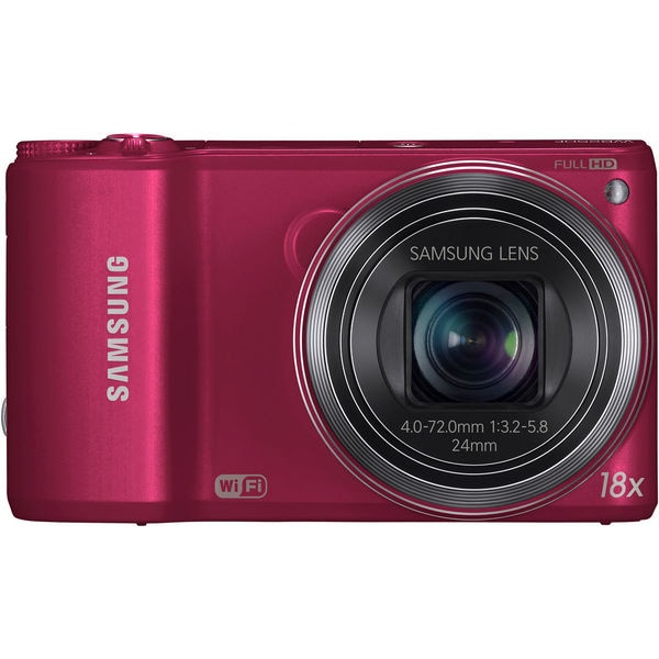 Samsung WB250F 14.2MP Red Digital Camera