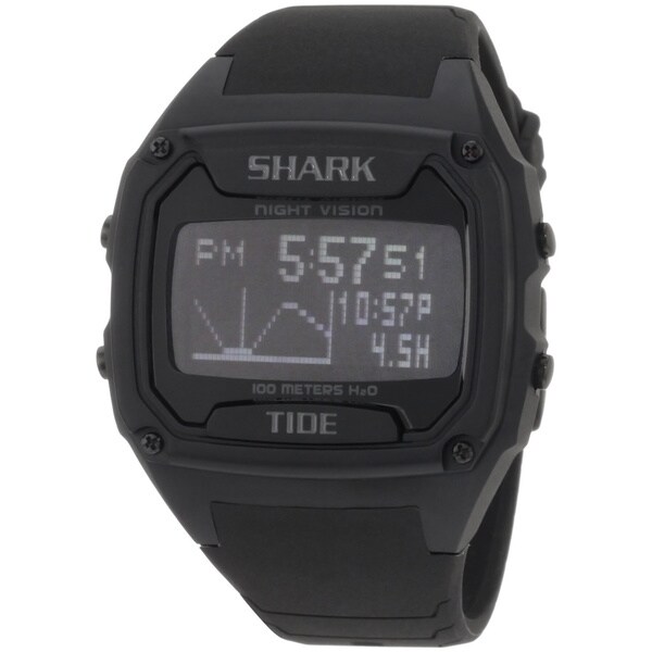 Freestyle Men's 'Shark 101050' Black Silicone Digital Quartz Watch
