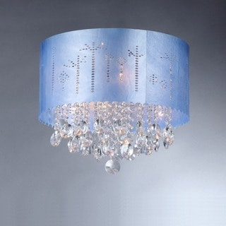 Rebecca 4-light Chrome Crystal Chandelier