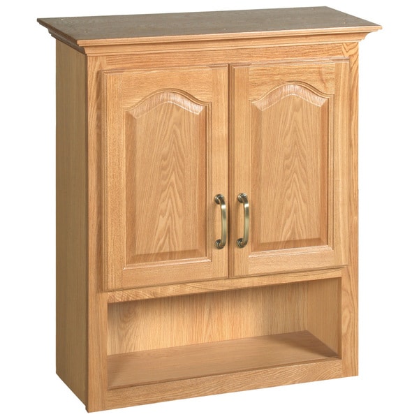 Design House Richland Nutmeg Oak 2Door Bathroom Wall