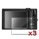 INSTEN LCD Screen Protector for Nikon S9100 (Pack of 3)