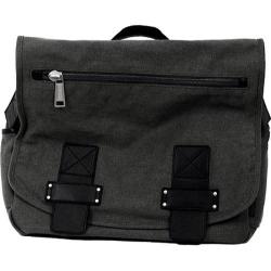 Kenneth Cole Reaction 2nd Generation 4in Single Gusset Messenger Bag Charcoal