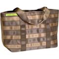 Women's Maggie Bags Tote of Many Colors Wine Tote 2-Tone Tan