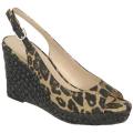 Women's Franco Sarto Rory Brown Leopard Canvas