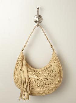 Big Buddha Braided Cut Out Tassel Hobo