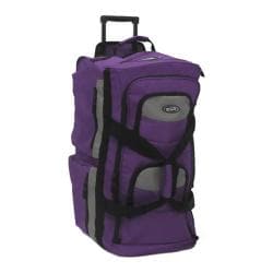 Sports Plus 33in 8 Pocket Rolling Duffel SRD-33 Dark Lavender
