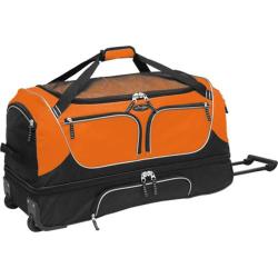TPRC 30in Parkour 2-Section Drop Bottom Rolling Duffel Orange