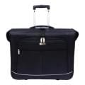 Traveler's Choice Vienna Traditional Rolling Garment Bag Black