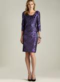 Tahari Jacquard Two Piece Skirt Suit