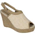 Women's Beston Echo-03-AR Beige Canvas Fabric