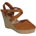 Women's Beston Echo-05 Camel Canvas Fabric